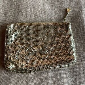 Vintage Whiting & Davis Cosmetic Pouch
